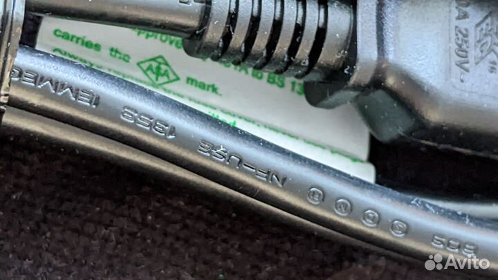 Кабель питания для монитора 3-х контактный