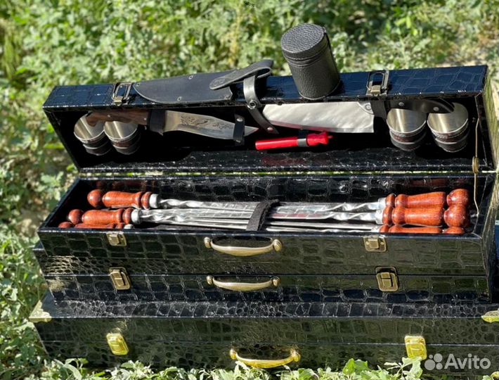 Шашлычный подарочный набор