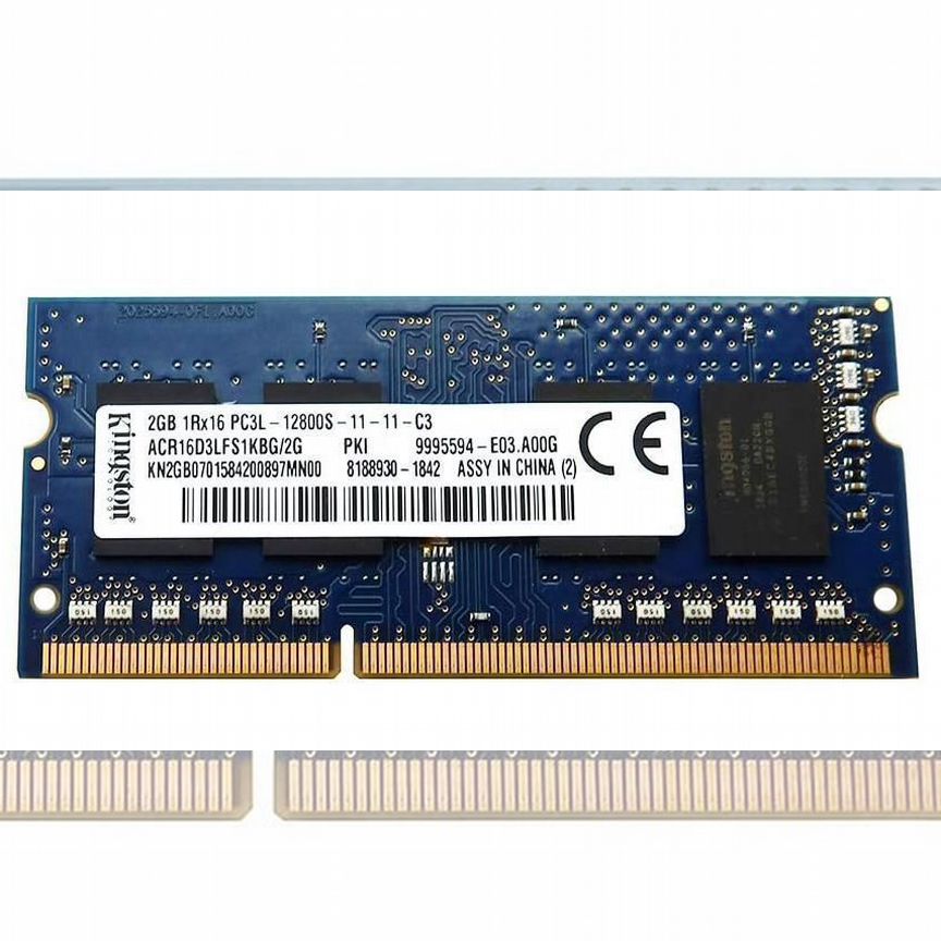 [ACR16D3LFS1KBG/2G] Оперативная Память Kingston 2gb Acr16d3lfs1kbg/2g