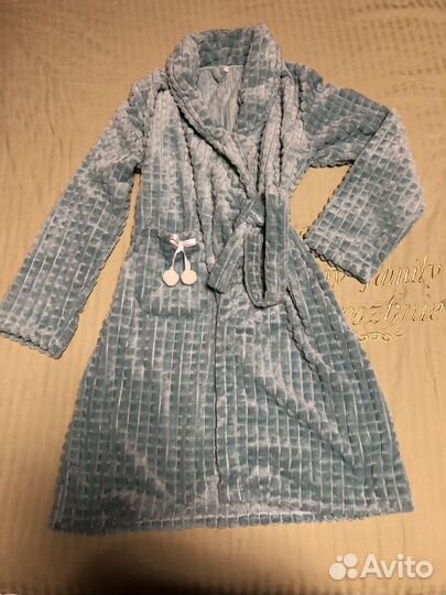 Новый плюшевый халат 42-46