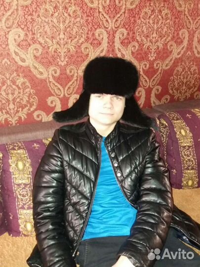 Мужская норковая шапка ушанка обмен на девочку йор