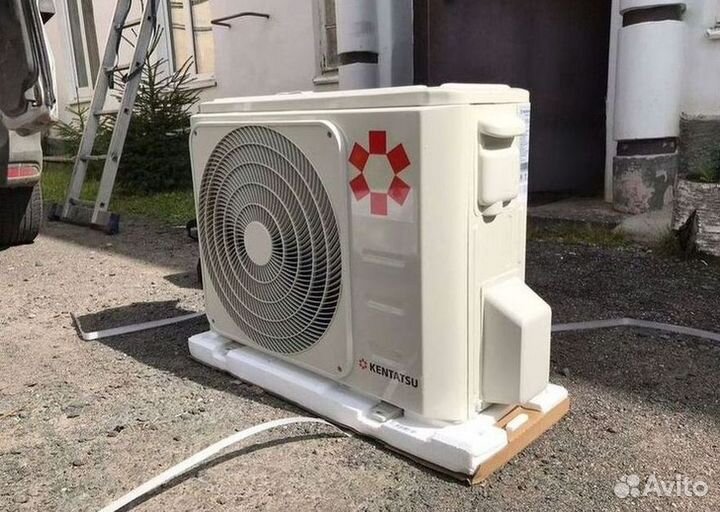 Сплит система с установкой