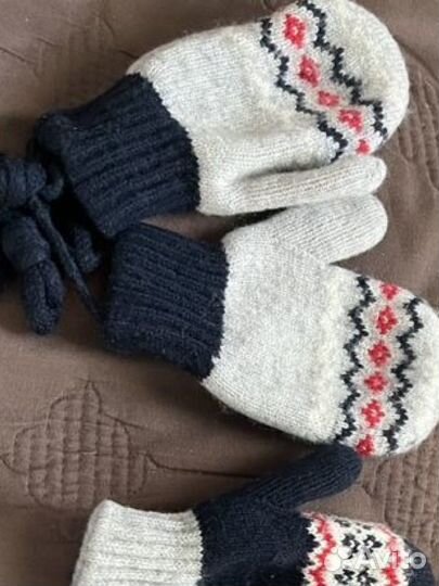 Варежки детские 2-4 года
