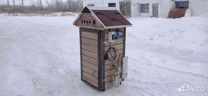 Коптильня горячего копчения. Из нержавейки