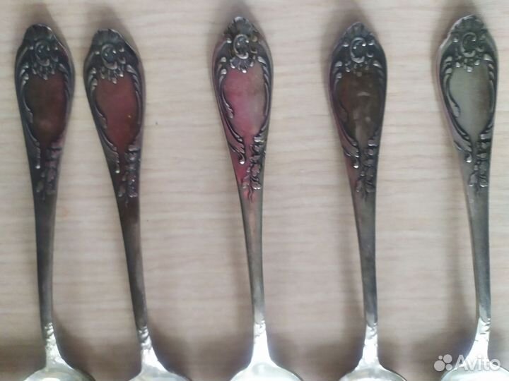 Столовые ложки мельхиор СССР