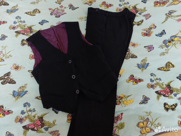 Школьный костюм для мальчика 146 синий