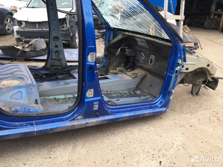 Порог Рено Логан стойка центральная окорок