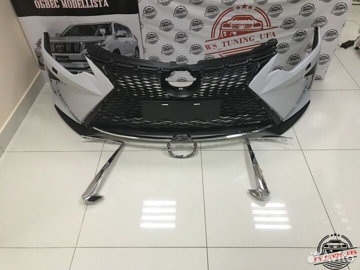 Бампер в стиле Лексус toyota Камри 55 Y168