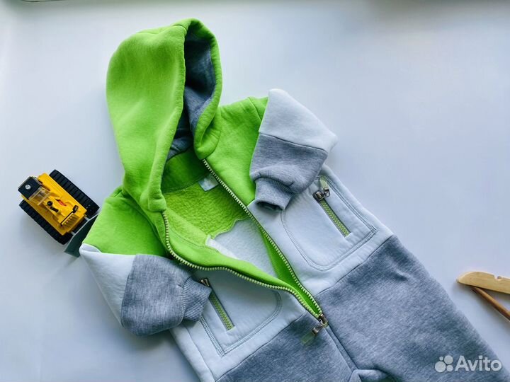 Флисовый комбинезон 80