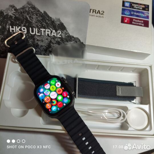 Смарт часы Watch HK9 ultra 2