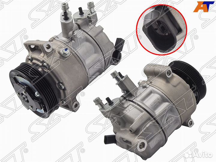 Компрессор кондиционера Skoda Rapid