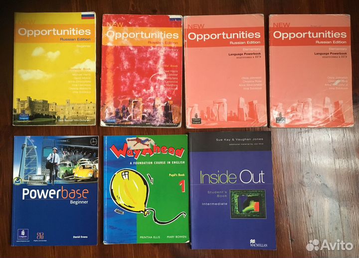 Английские учебники New Opportunities и другие