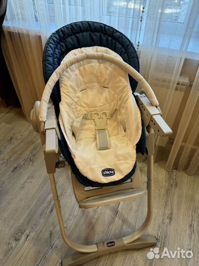 Стульчик для кормления chicco polly magic