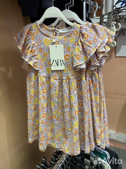 Платья Zara 104,110,116