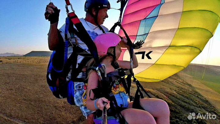 Полёты на параплане в Крыму. Обучение