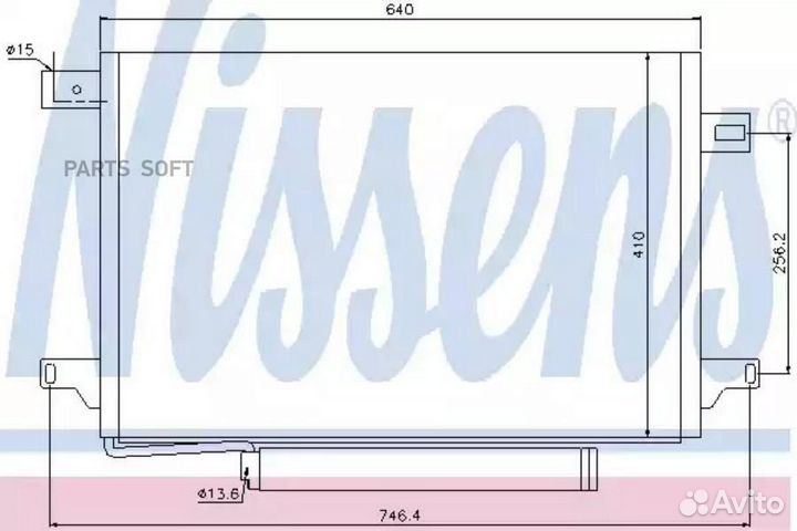 Радиатор кондиционера mercedes-benz sprinter serie