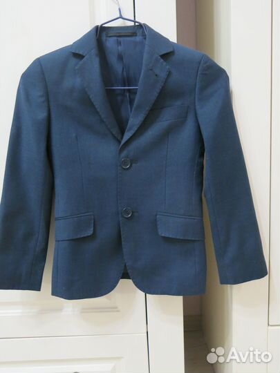 Пиджак для мальчика школьний 122 Silver spoon