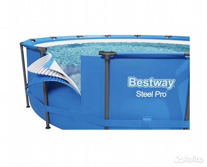 Каркасный бассейн Bestway 305x305x100 см