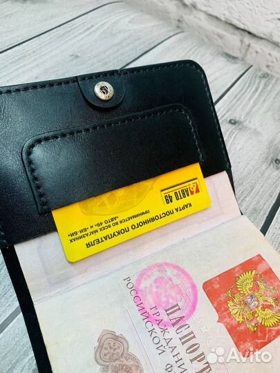 Обложка на паспорт ручная работа