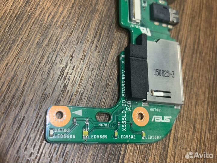 X555ld io board rev2.0 плата индикации, usb aux