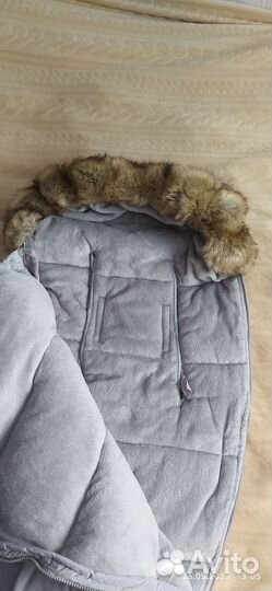 Зимний конверт в коляску