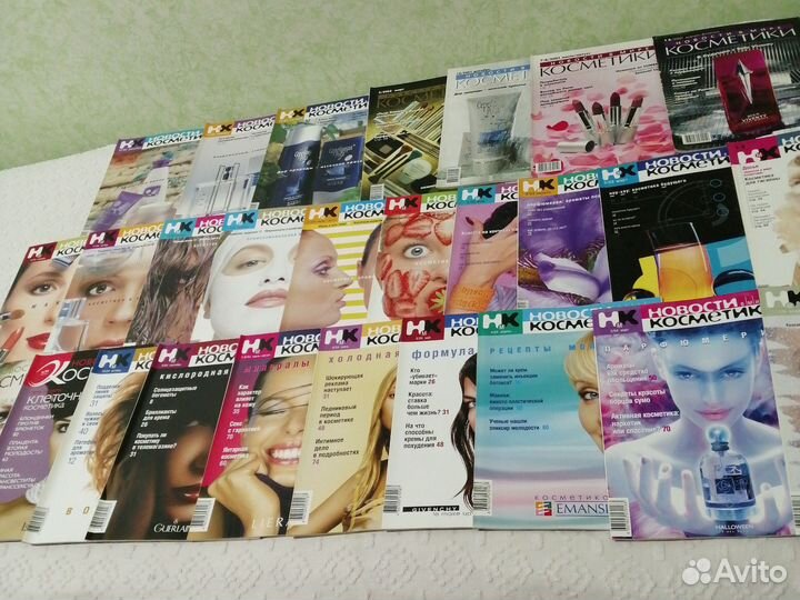 Журналы о красоте. Ногтевой сервис. Косметика