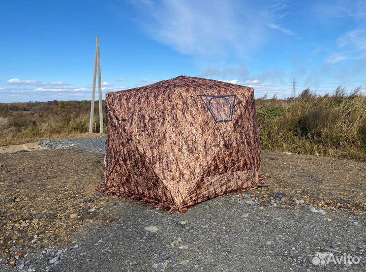 Палатка куб 3 слоя 360x360x220 Огромная