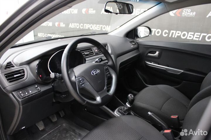 Kia Rio 1.6 МТ, 2016, 110 000 км