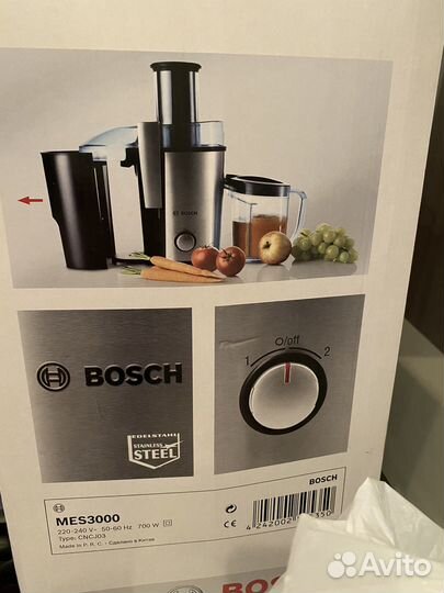 Соковыжималка bosch