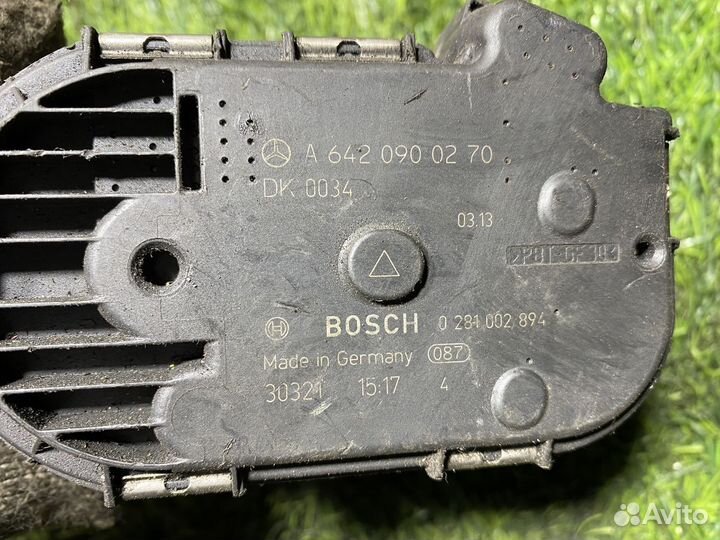 Дроссельная заслонка Mercedes ML W164