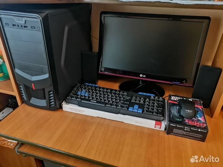 Комплект i5, 8Gb,SSD 240gb + HDD, GTX 560, LG 20