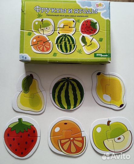 Пазлы для малышей крупные