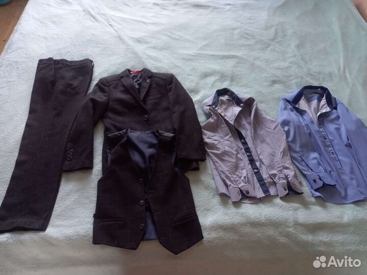 Костюм тройка на мальчика, 38 размер