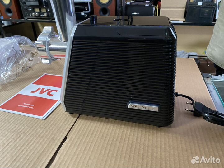 Новая Мясорубка JVC JK-MG128 черный