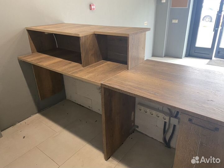 Стойка ресепшн, кофейная