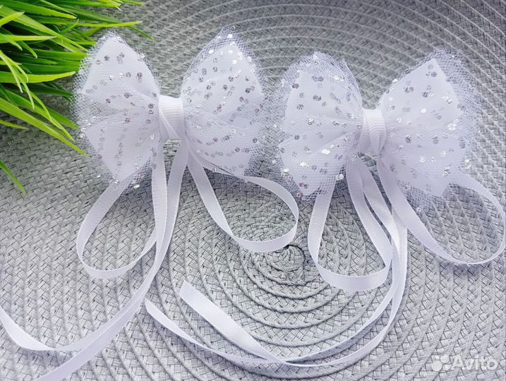 Школьные бантики ручной работы