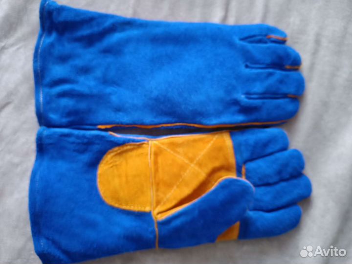 Краги сварочные замшевые