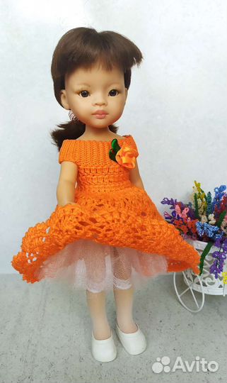Платье для куклы Паола Рейна