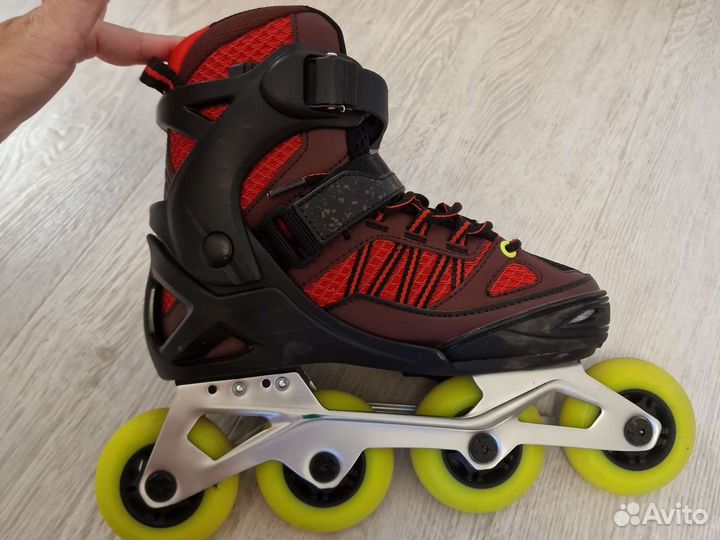 Ролики раздвижные oxelo защита шлем