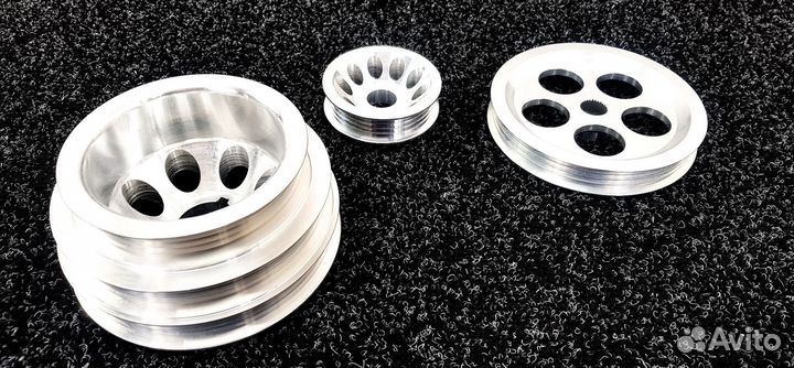 Шкивы алюминиевые облегченные - Honda Integra 1994
