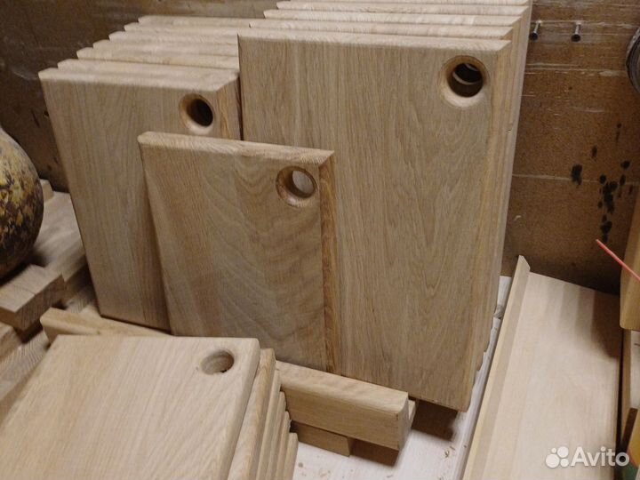 Деревянная разделочная доска из дуба