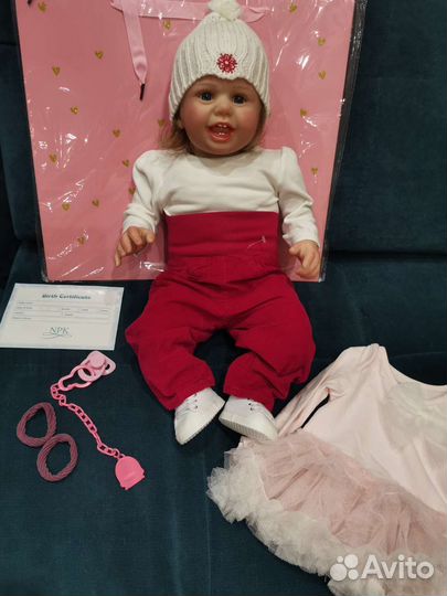 Кукла реборн большая