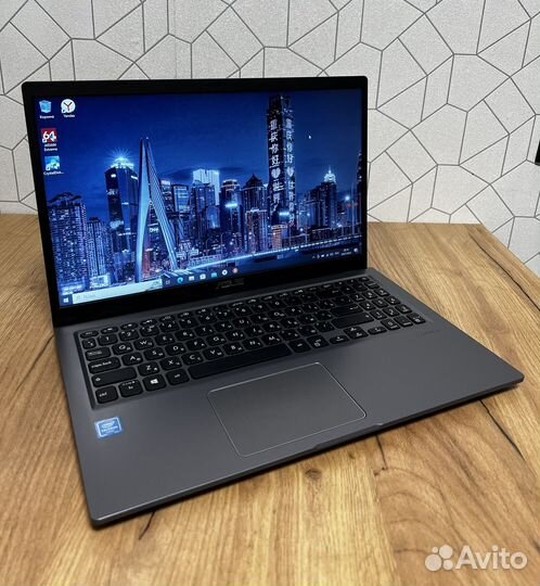 Мощный Asus 2021 N4120 4 ядра/ 8GB DDR4/ SSD 256