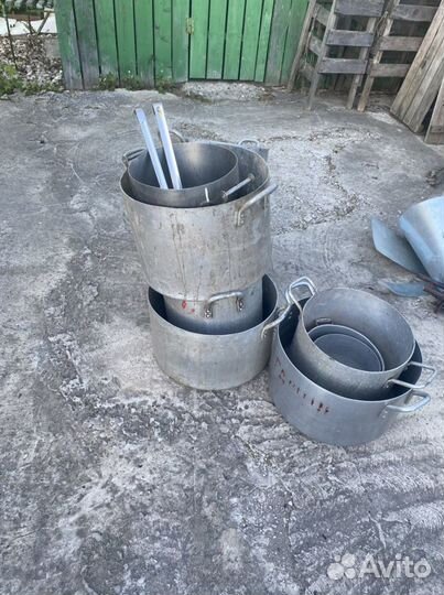 Котлы поварские алюминиевые