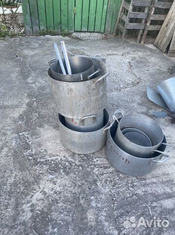 Котлы поварские алюминиевые