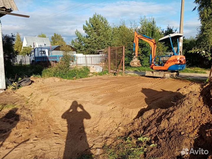 Услуги мини экскаватора