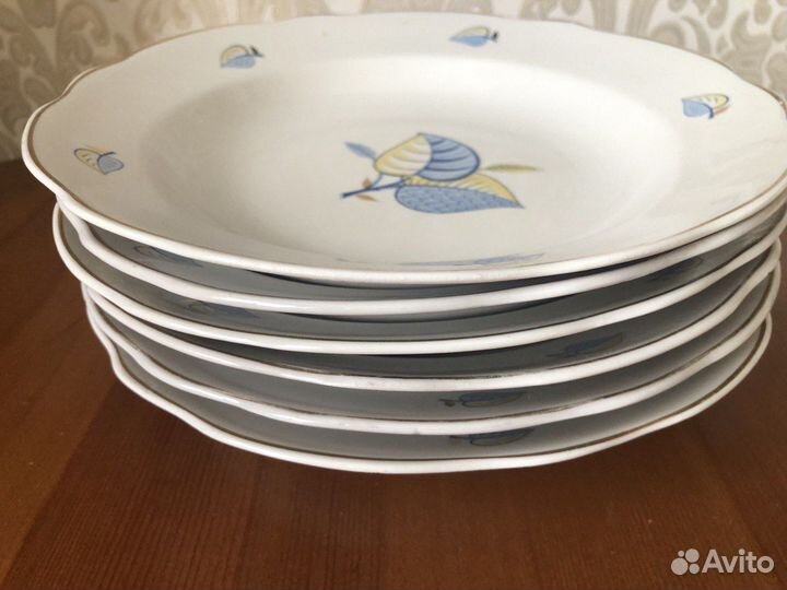 Тарелки дулево 1963 год СССР