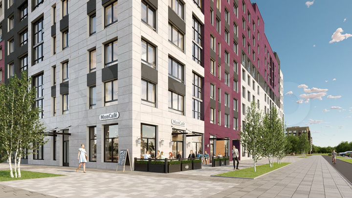 3-к. квартира, 111,1 м², 2/16 эт.