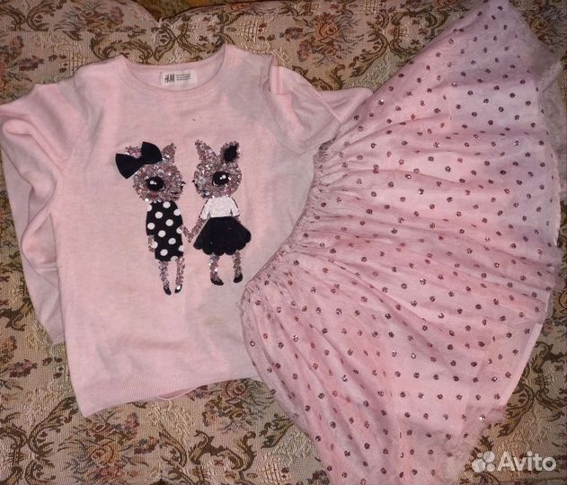 Мини пакет на девочку 122 см