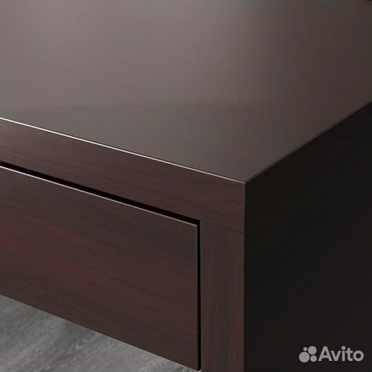 Micke Письменный стол 602.447.45 чёрно-коричневый